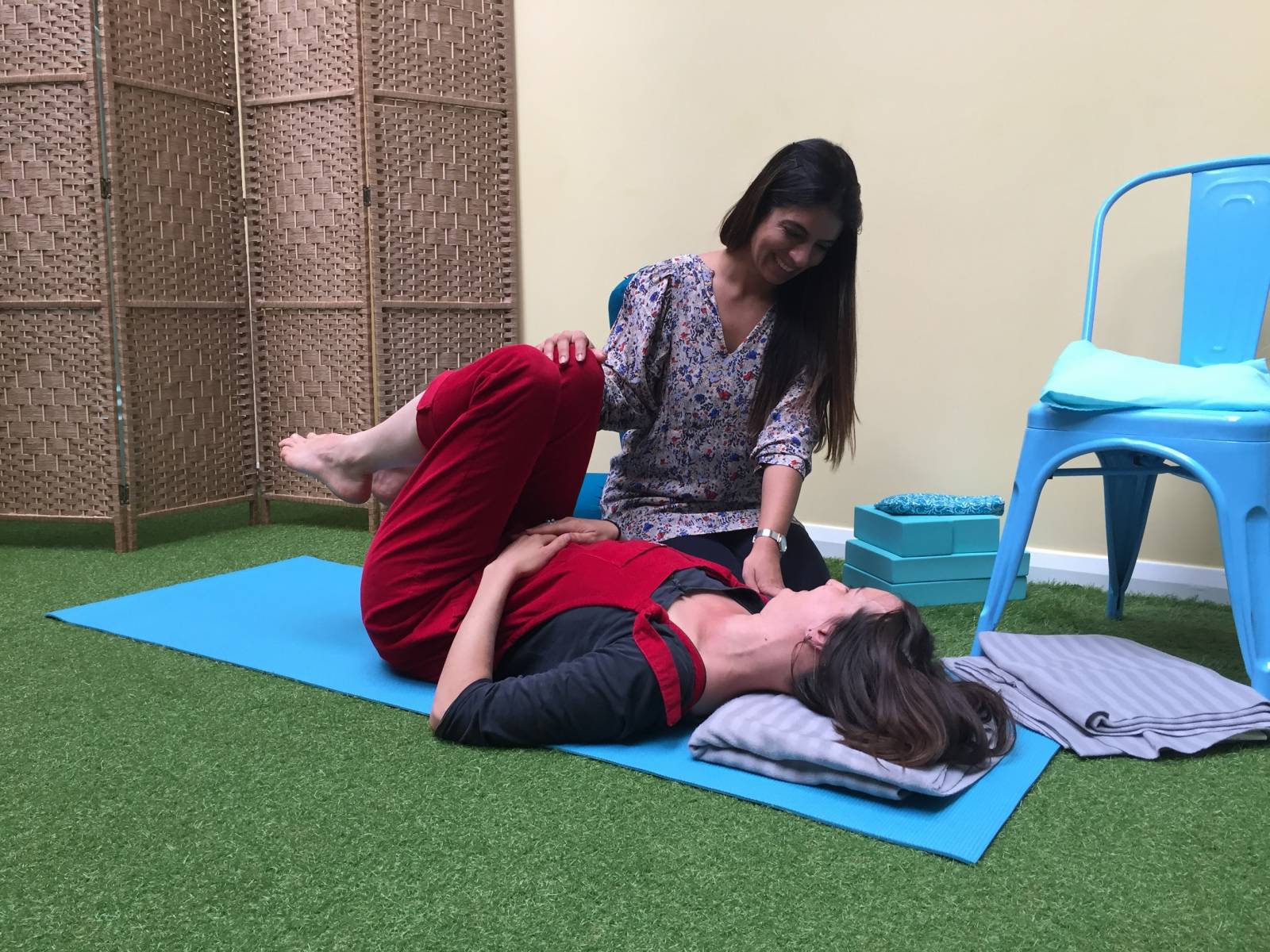manging anxiety with yoga
