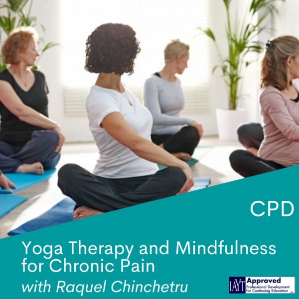 Yoga Therapy and Mindfulness for Chronic Pain with Raquel Chinchetru course logo