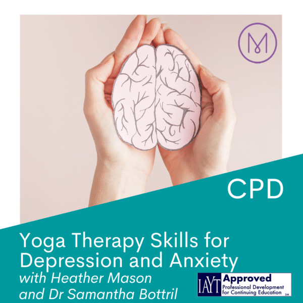 Advanced Yoga Therapy Course for Mindfulness for Mental Health, Depression and Anxiety