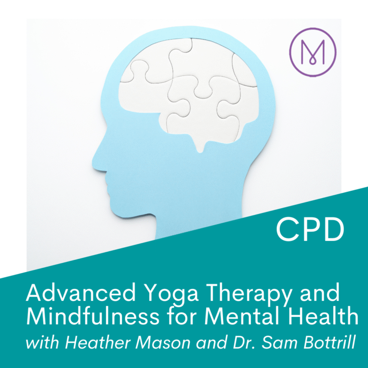 Online yoga CPD in therapy and mindfulness