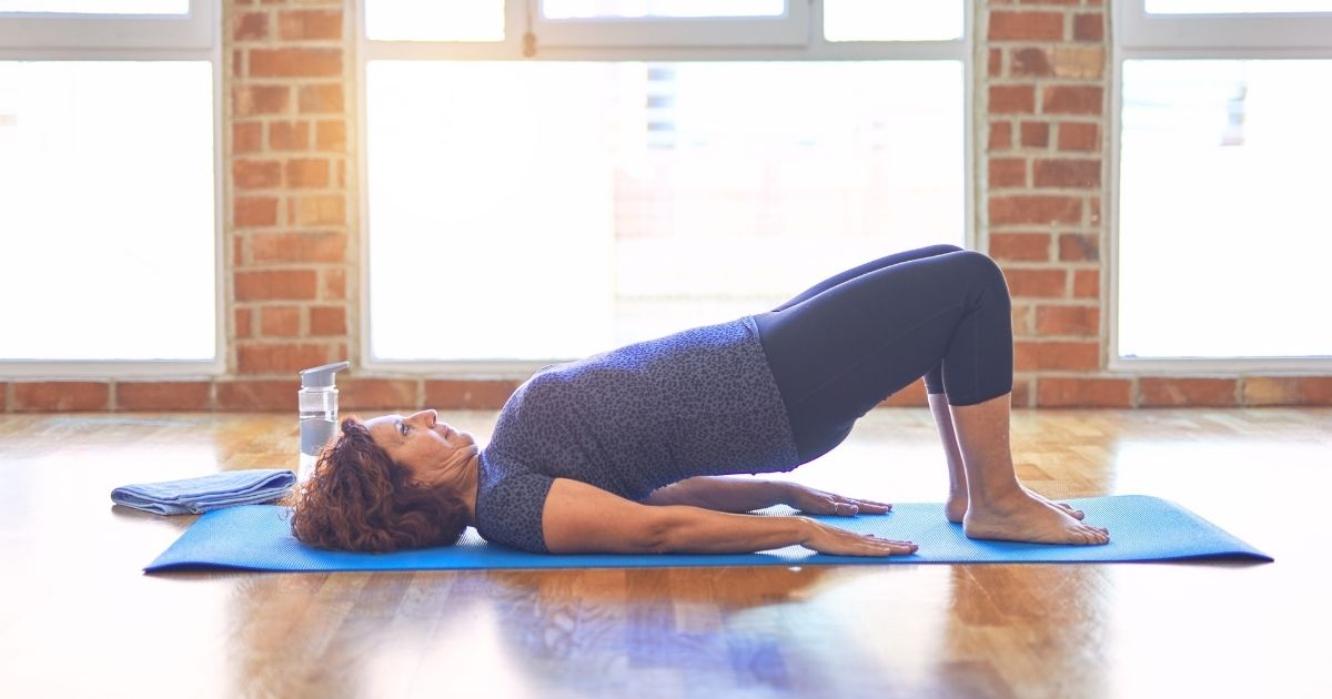 Bridge Pose, the Backbend that can Lower Blood Pressure