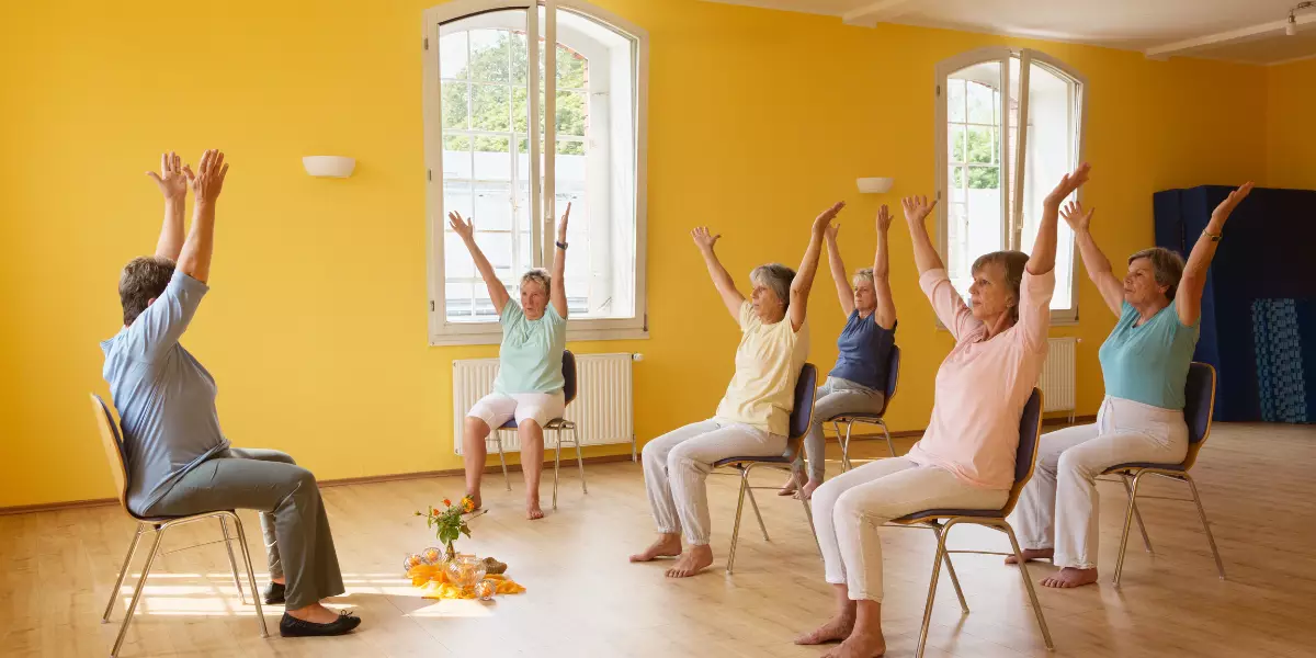 Discover how chair yoga for seniors supports physical, emotional, and mental wellness at every age. Learn about the Lakshmi Voelker Chair Yoga Method and The Minded Institute’s Chair Yoga CPD Pathway.